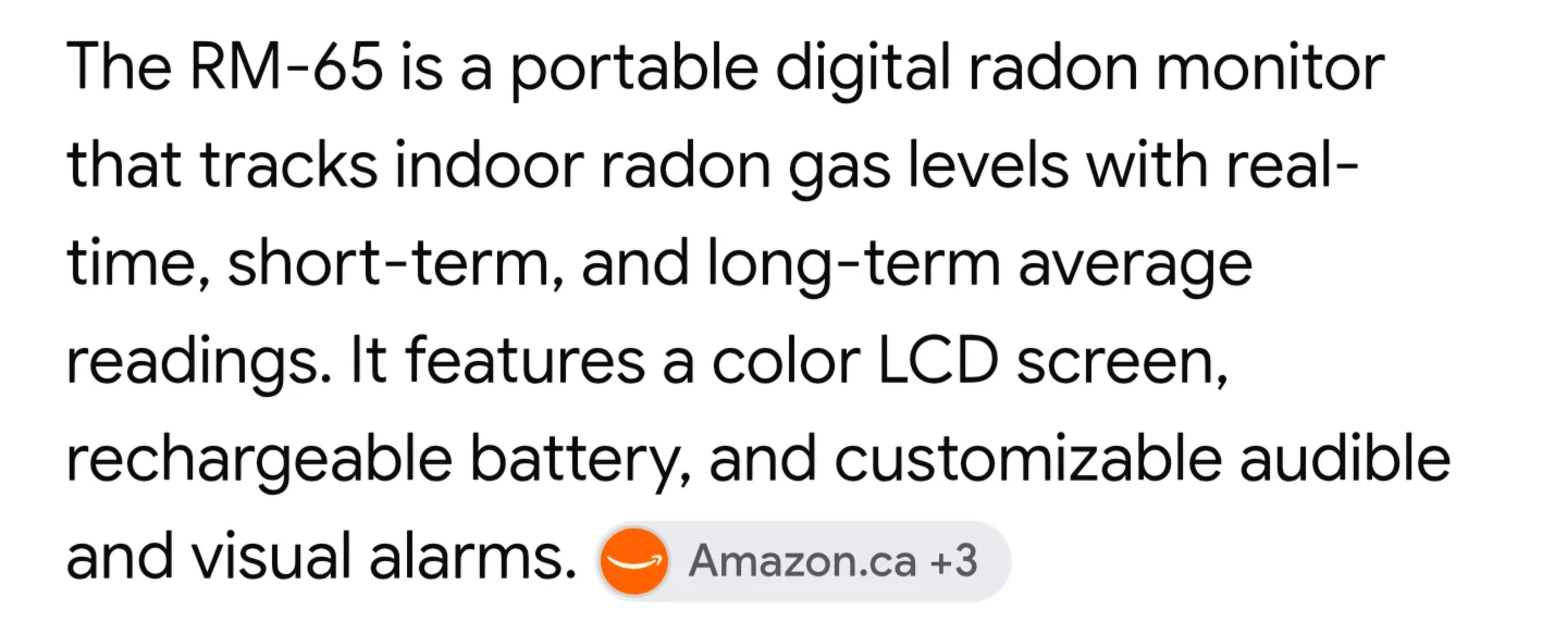 CHNADKS RM-65 Portable Radon Detector - photo 5