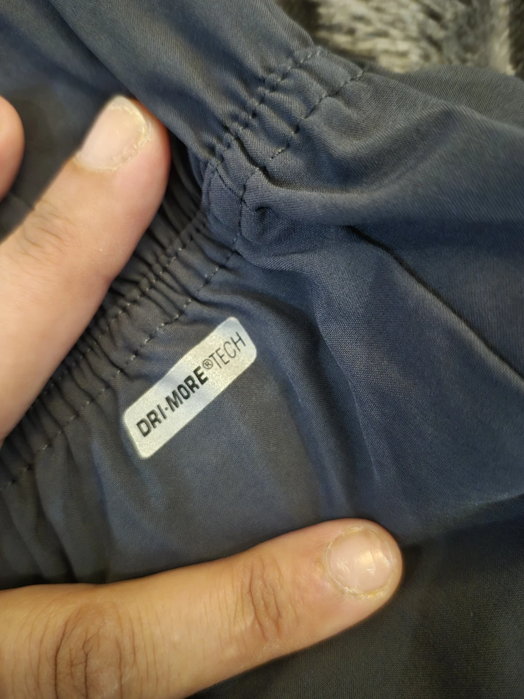 Athletic Works Dri-More Tech Grey Pants Large