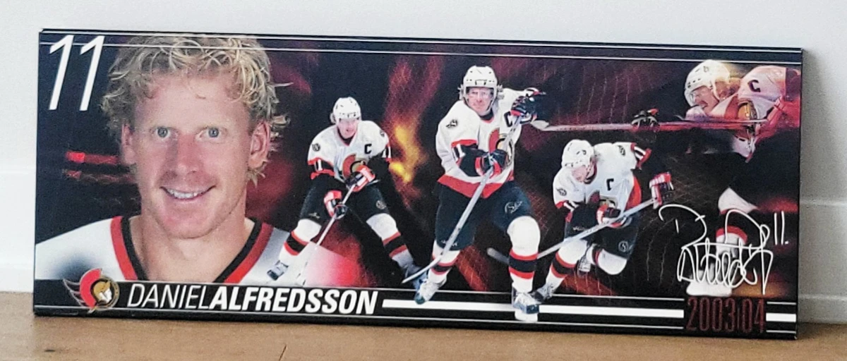 Daniel Alfredsson Ottawa Senators plaque - photo 4