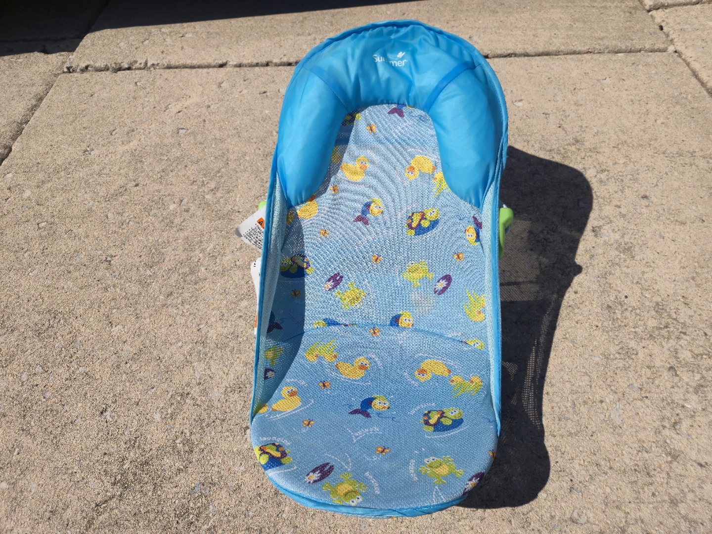 Summer Infant Baby Bath Bather / Reclining Bath Seat