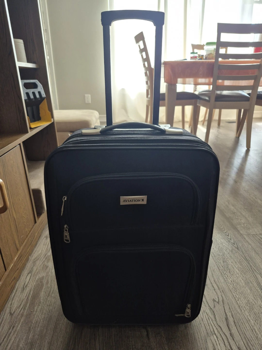 Aviation X Black Carry-On Suitcase - photo 2