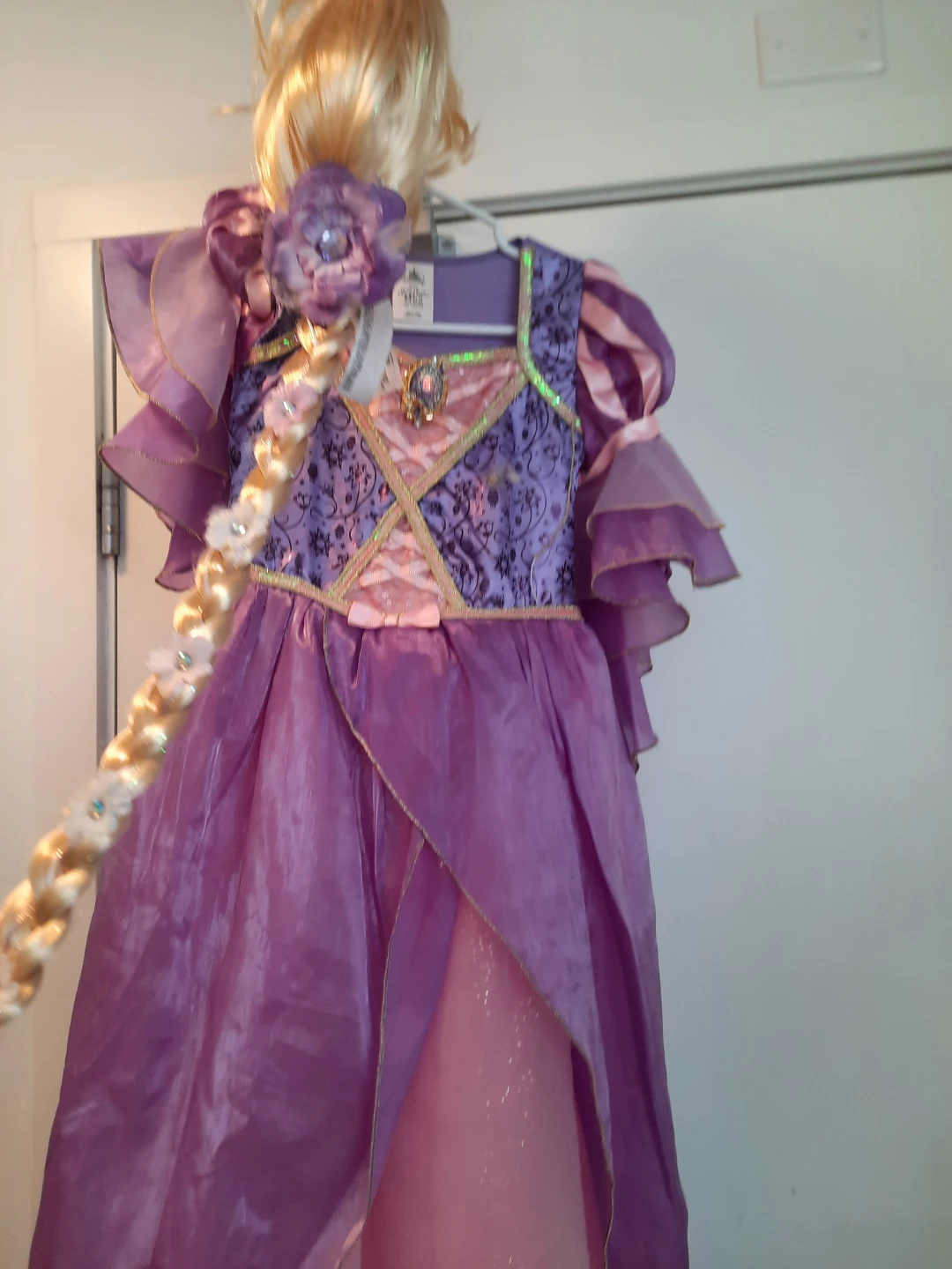 Disney Rapunzel Costume with Braid sold - photo 4