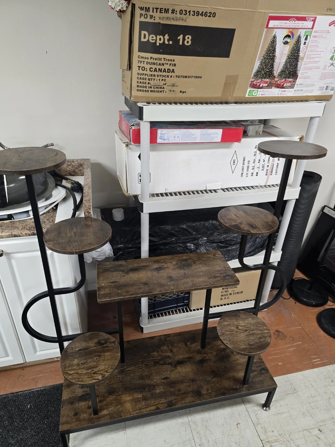 Multi-Tier Plant Stand