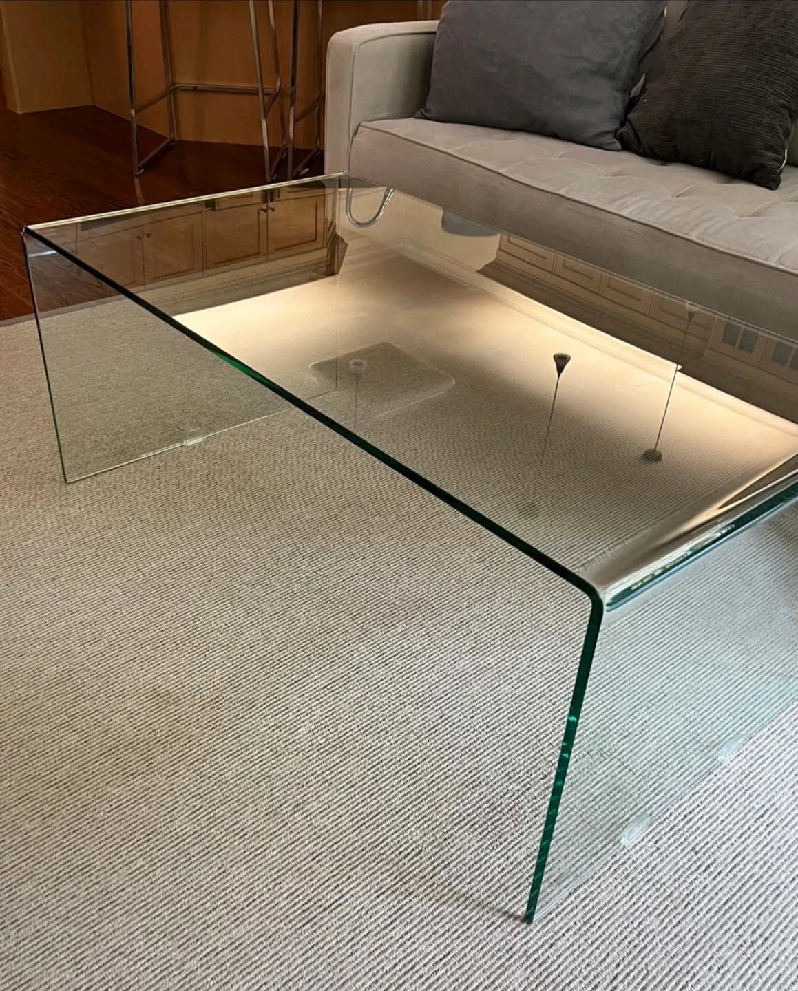 Sold Glass Waterfall Coffee Table from Structube