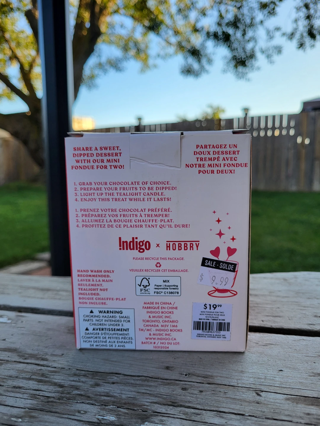 Indigo x Hobbry Mini Fondue for Two 🏈 - photo 2