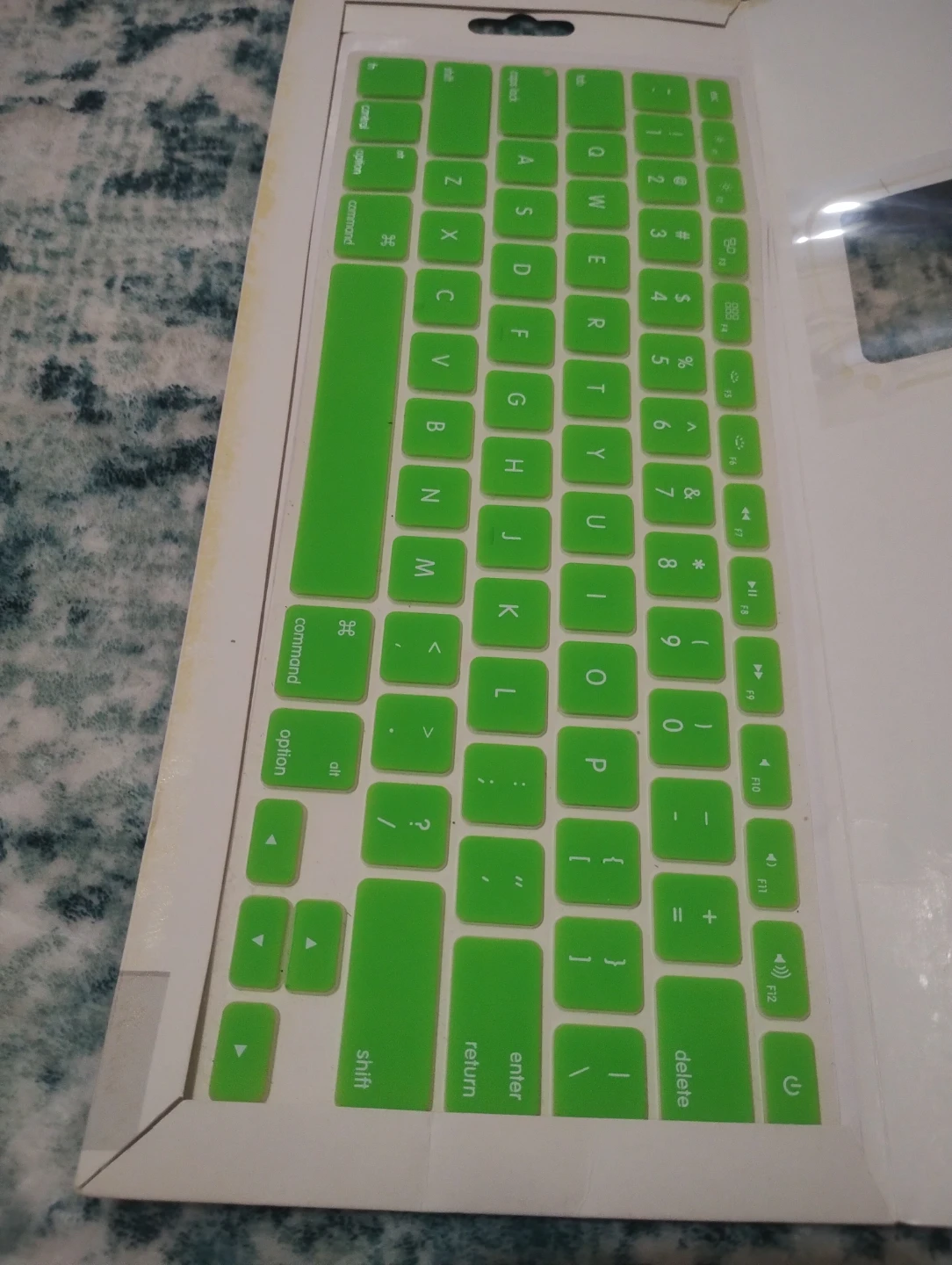 Green Keyboard Cover for MacBook Air 13" (Brand New)