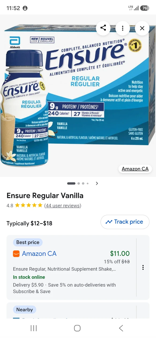 Ensure Supplement