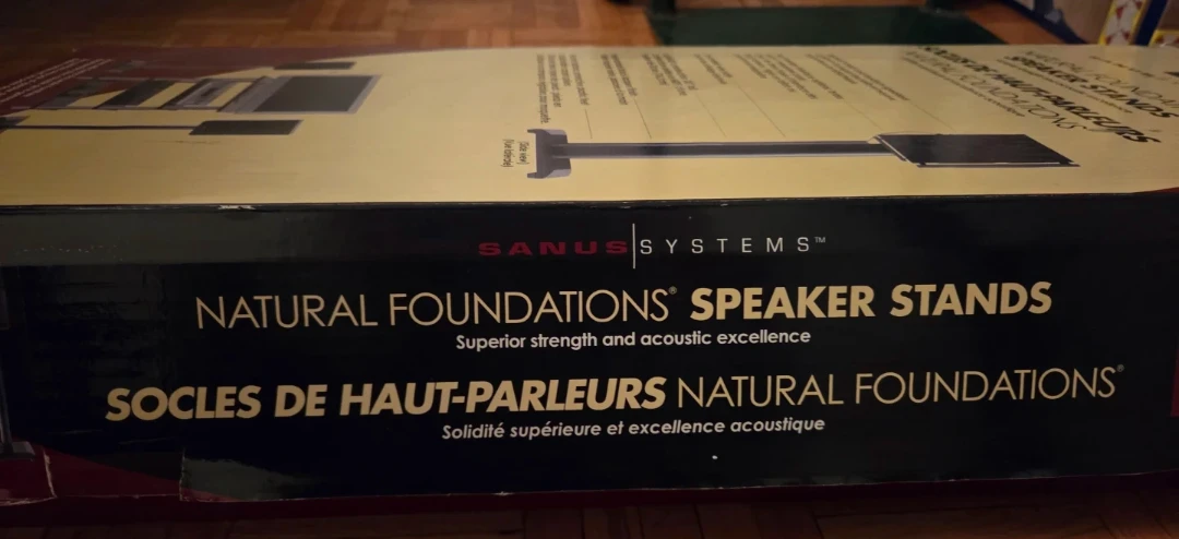 Sanus Systems Natural Foundations Speaker Stands