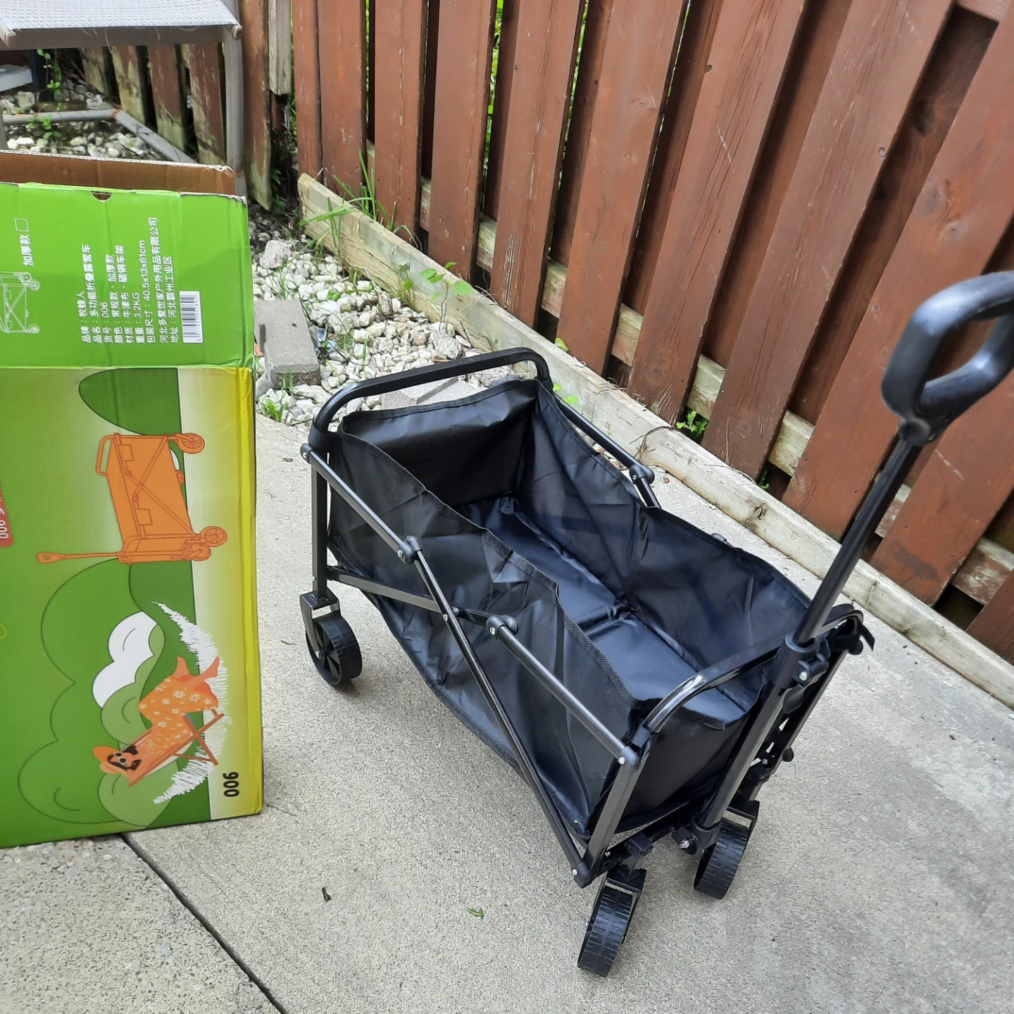 Medium utility cart wagon shopping back 2 school