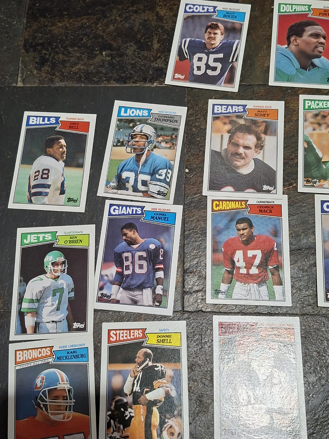 1970s 1980s Baseball Football Hockey Cards 1987 Topps Lot - photo 4
