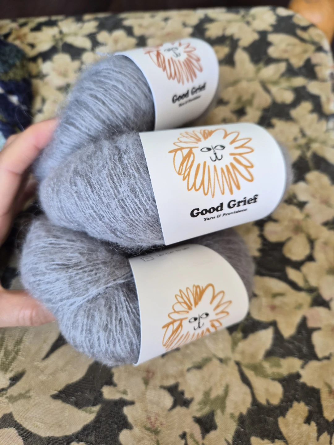 Good Grief South African Mohair Yarn - 22 Cloud