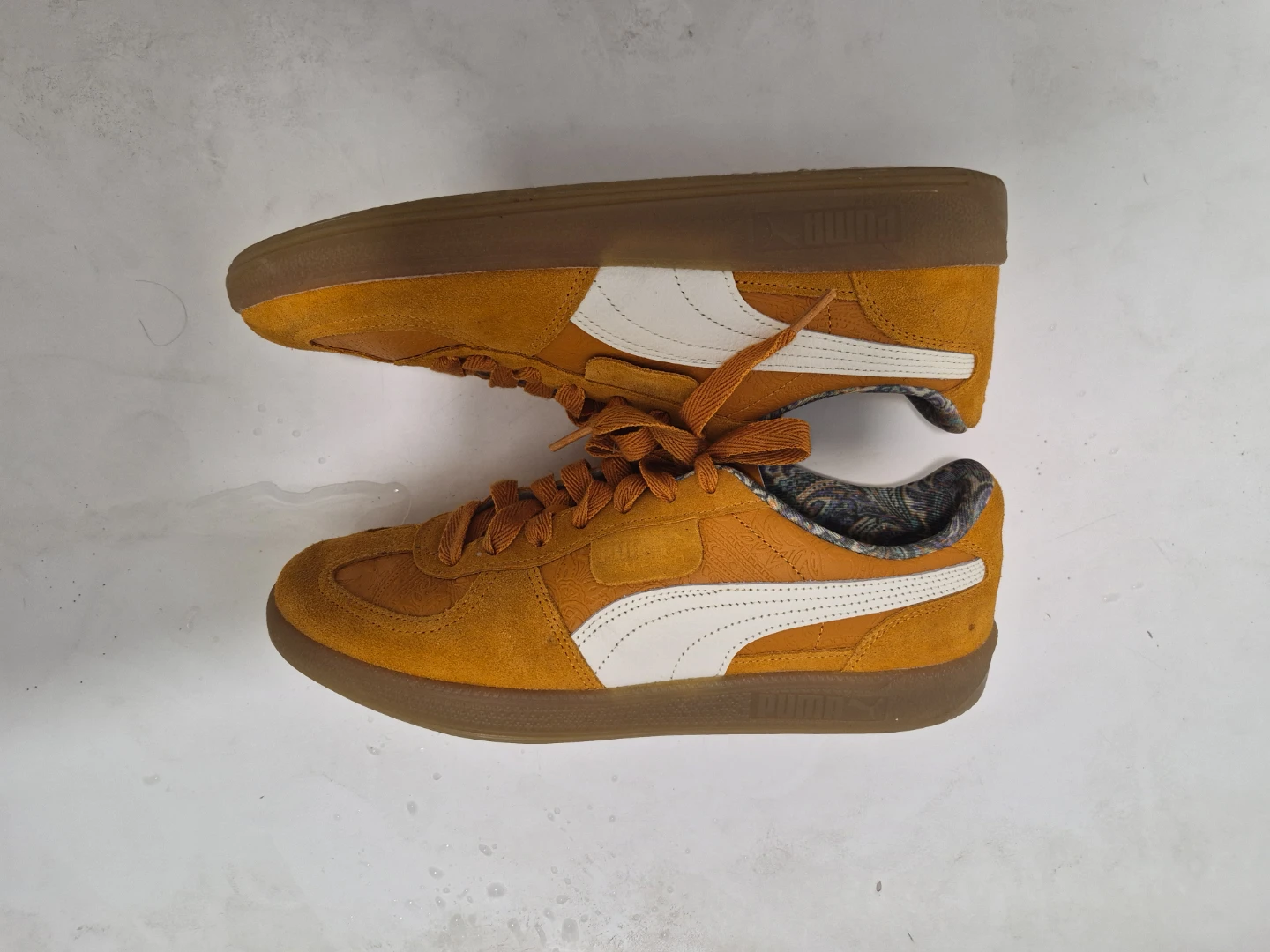 Puma Suede Orange Sneakers