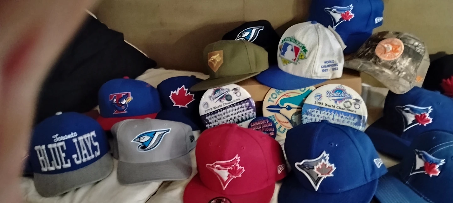 Collection of Toronto Blue Jays Caps and Memorabilia - photo 2