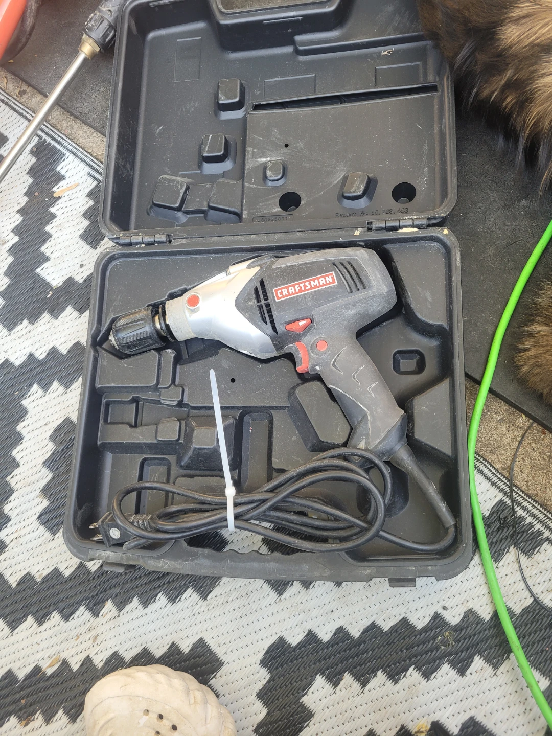 Craftsman Corded Power Drill with Case