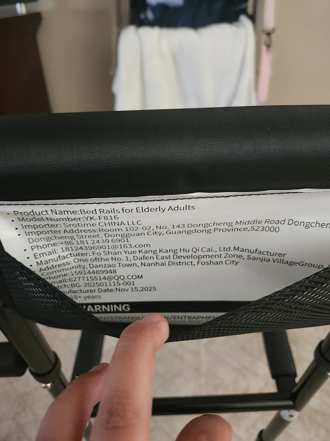 Srotime Bed Rails for Elderly Adults Safety, - photo 3