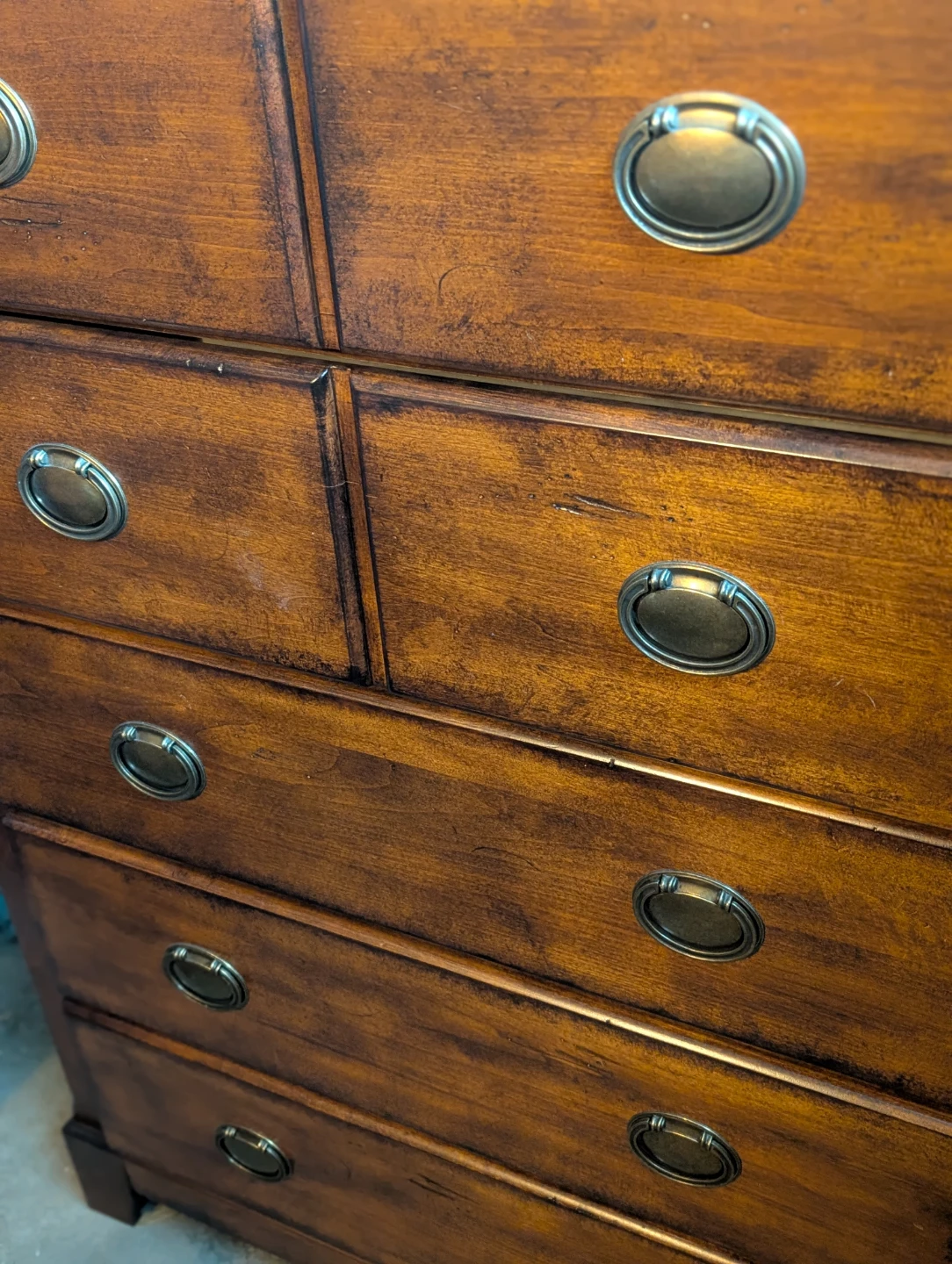 Wooden Dresser with 5 Drawers - photo 2