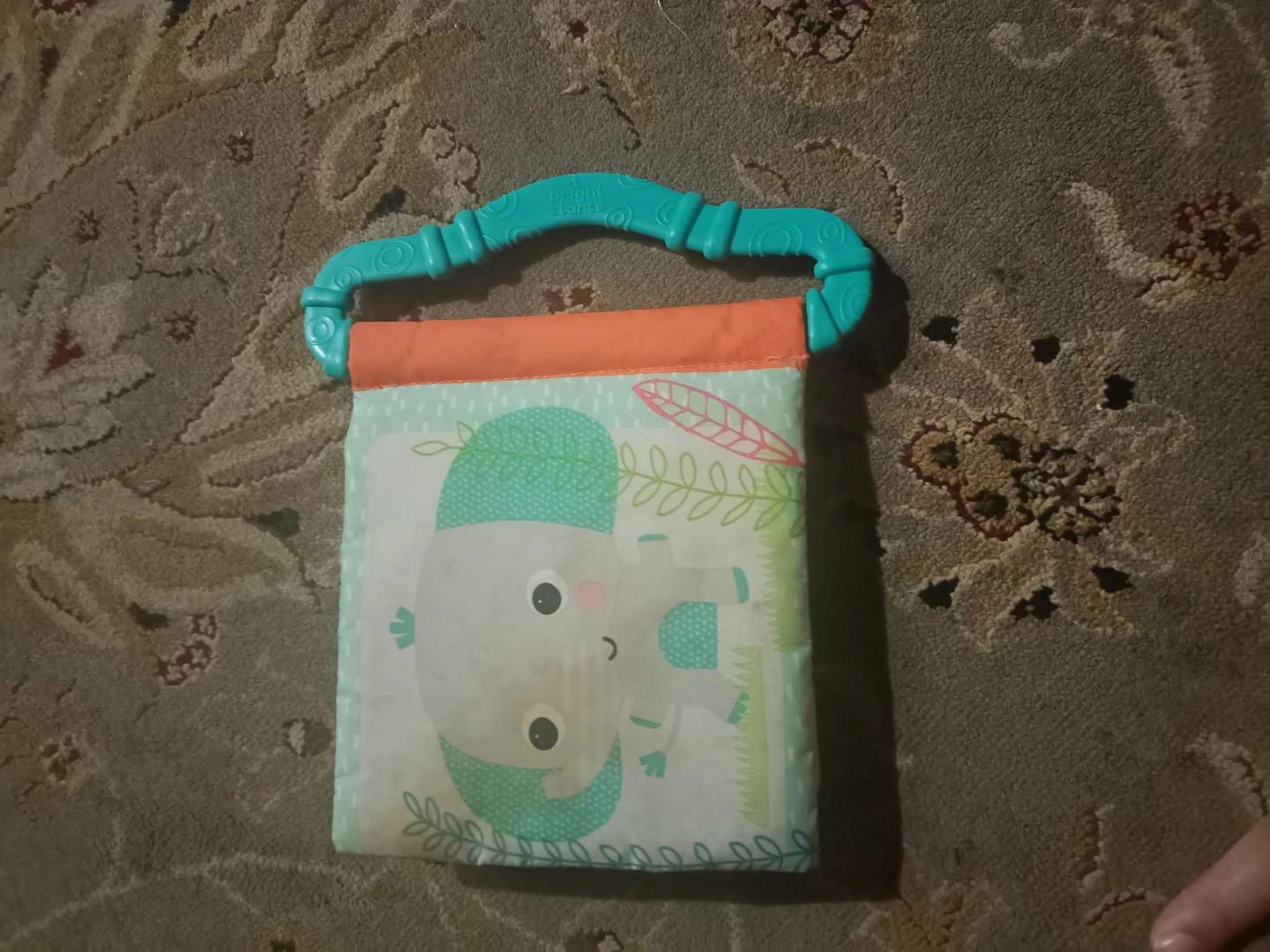 Bright Starts baby elephant soft book🏈