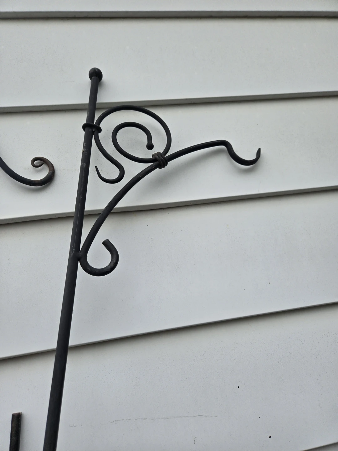 Two Metal Shepherd Hooks. Take all 3 for 20 - photo 3