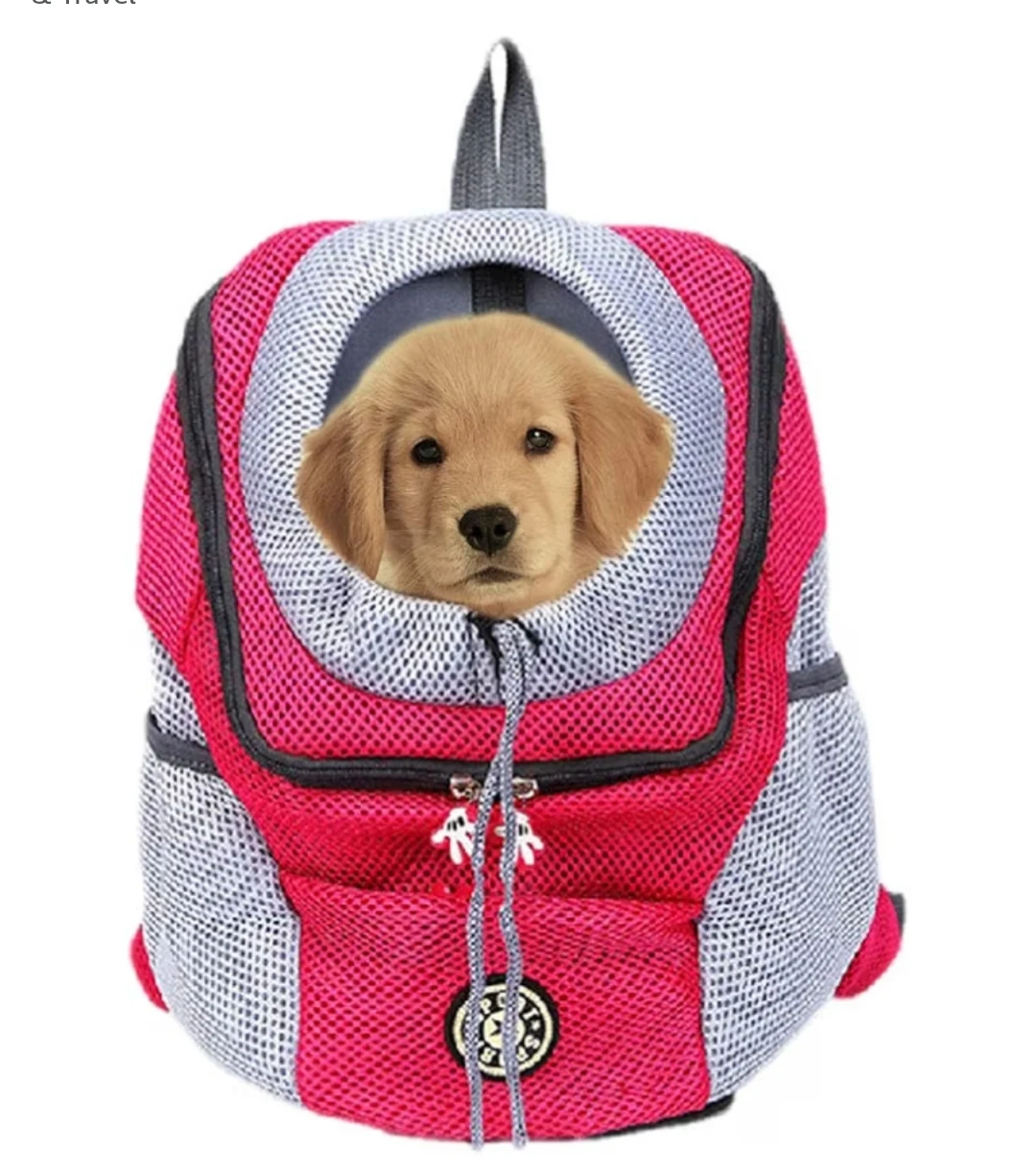 Dog carrier backpack