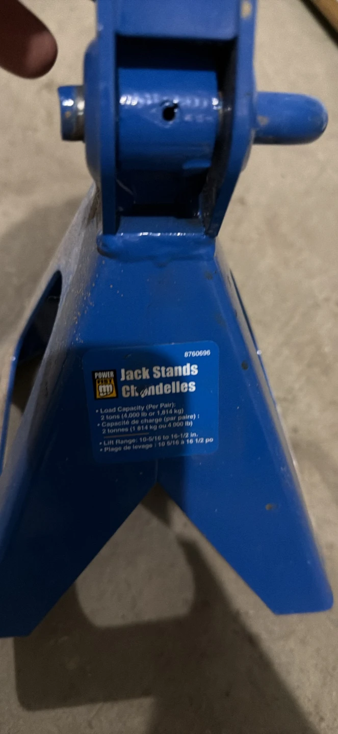 Power Fist 2 Ton Jack Stands - photo 2