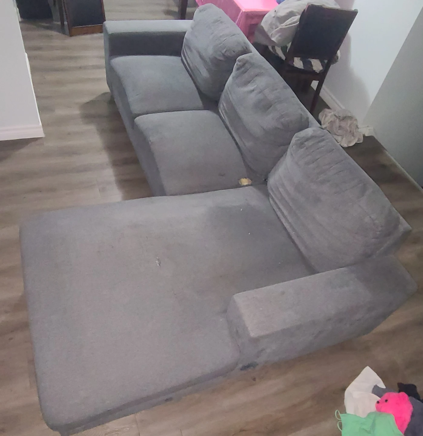 Grey Sectional Sofa - photo 2