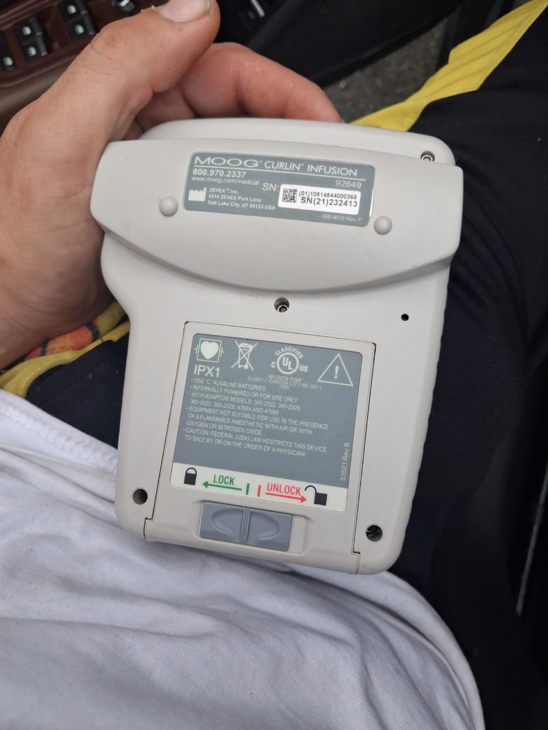 Moog Curlin Infusion 6000 CMS Pump - photo 3