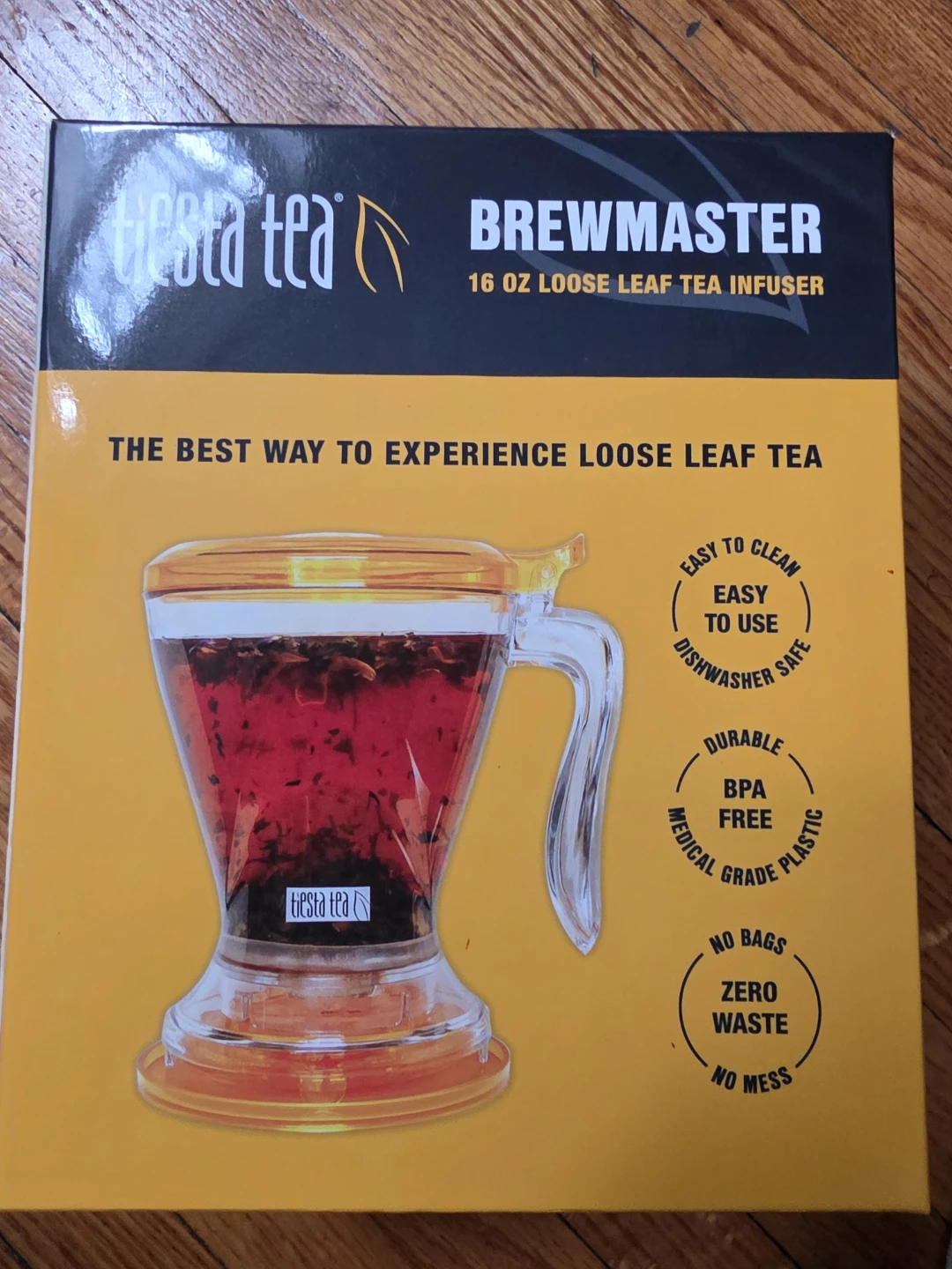 Tiesta Tea Brewmaster 16oz Tea Infuser 🏈
