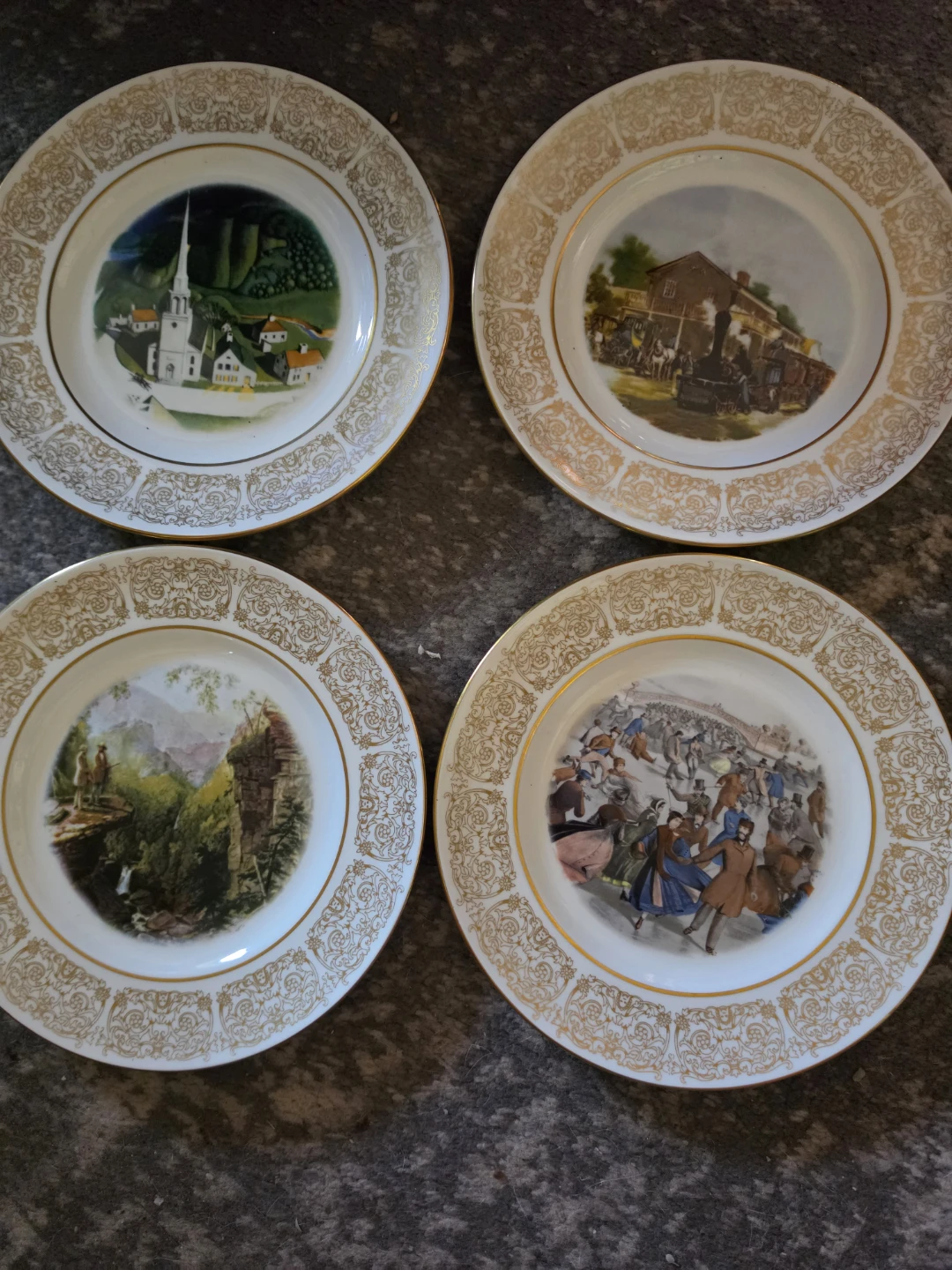 Wittnauer collector plates - photo 3