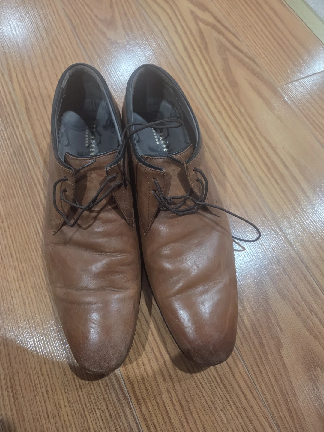 Ted Baker London Sipadan 2 Brown Leather Shoes US11