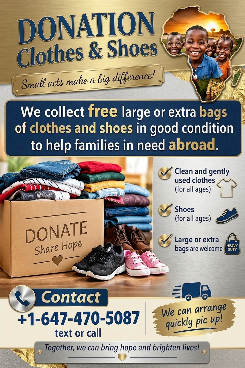 WE COLLECT FREE CLOTHES & SHOES DONATION - photo 2