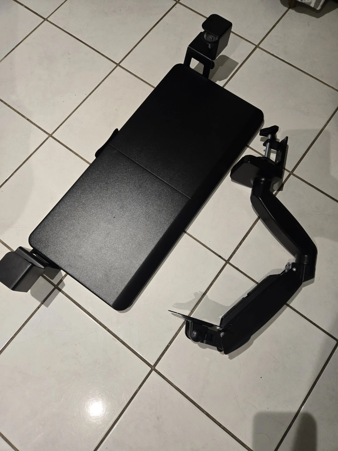 Monitor Arm and Desk Mount Keyboard Tray - photo 3