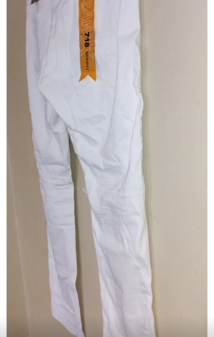 Raw X White Skinny Jeans Size 40 - photo 3