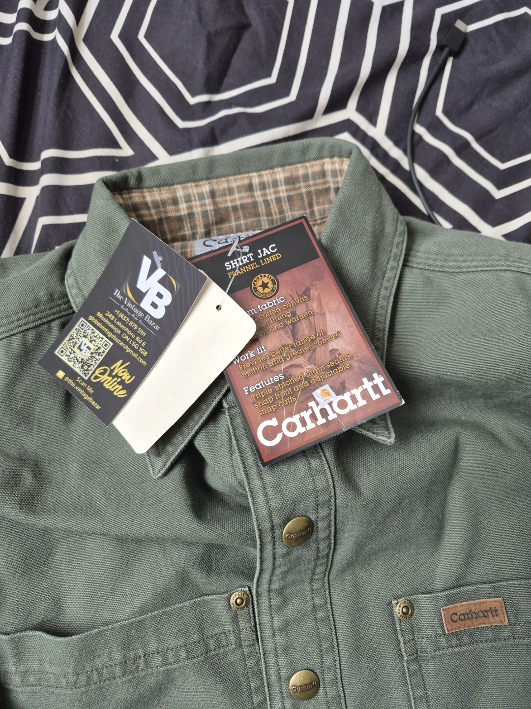 Carhartt Flannel Lined Shirt Jac - photo 2