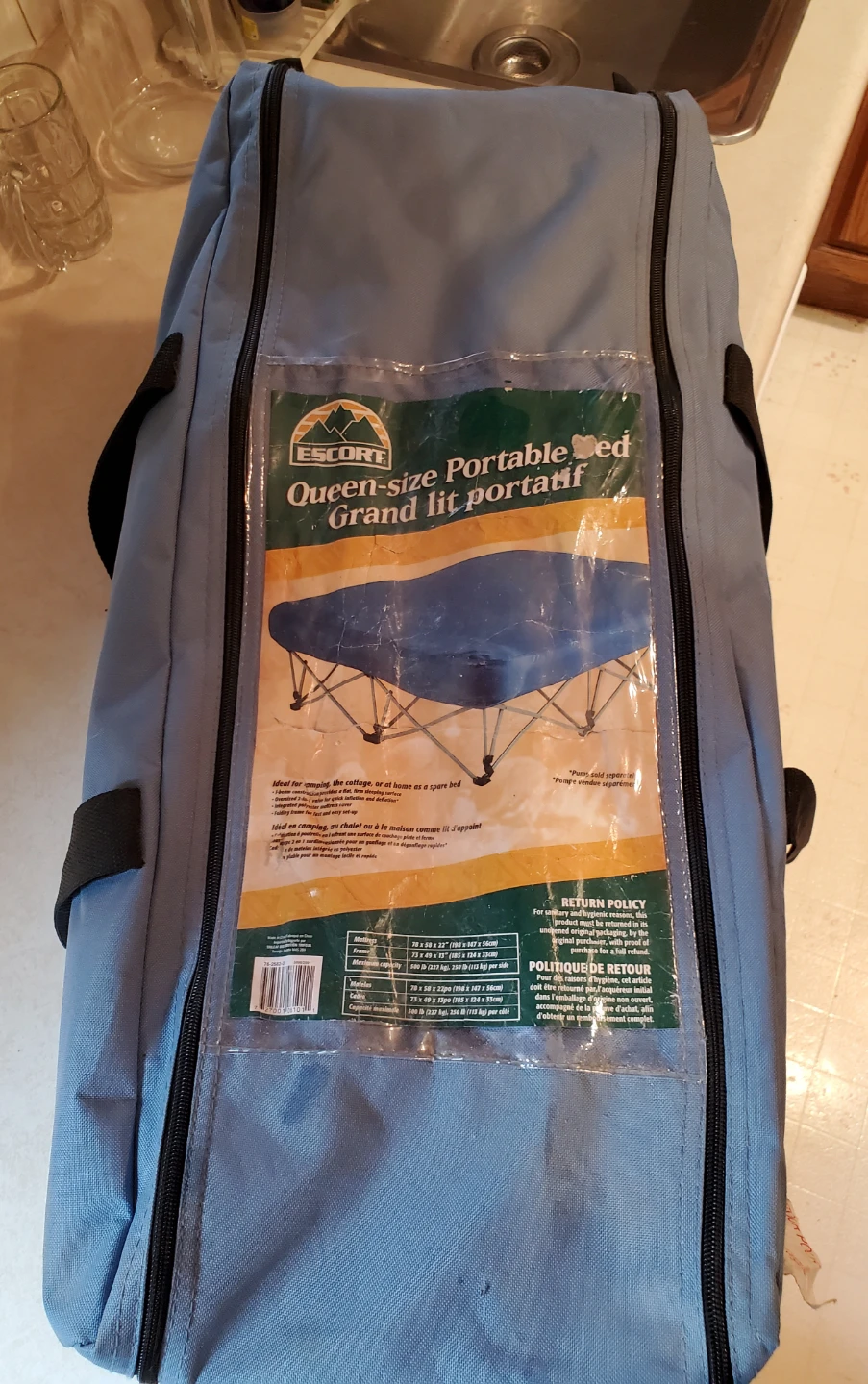 Escort Queen-Size Portable Bed