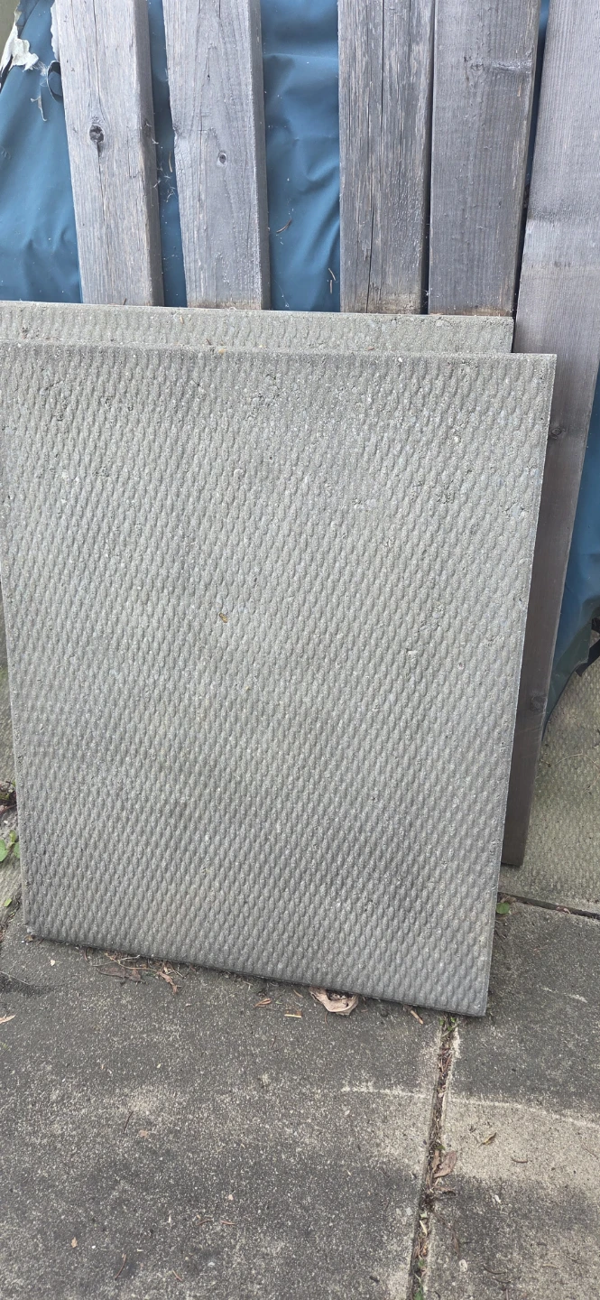 Cement patio blocks