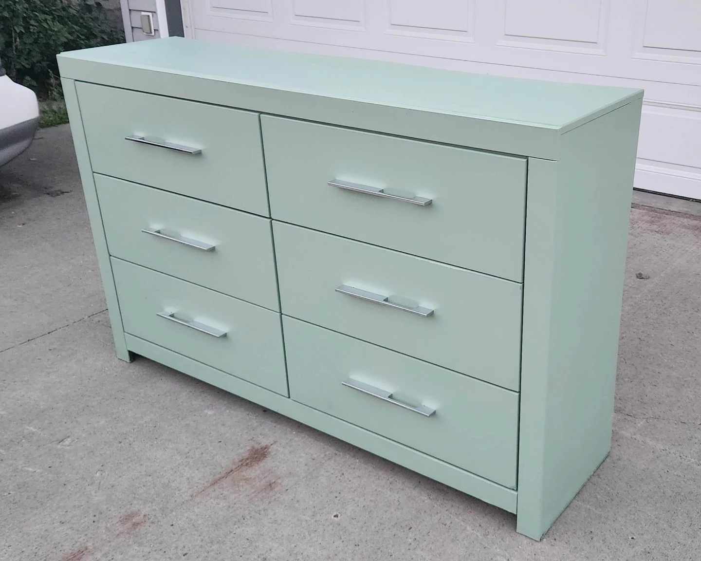 Light Green 6-Drawer Dresser - photo 2