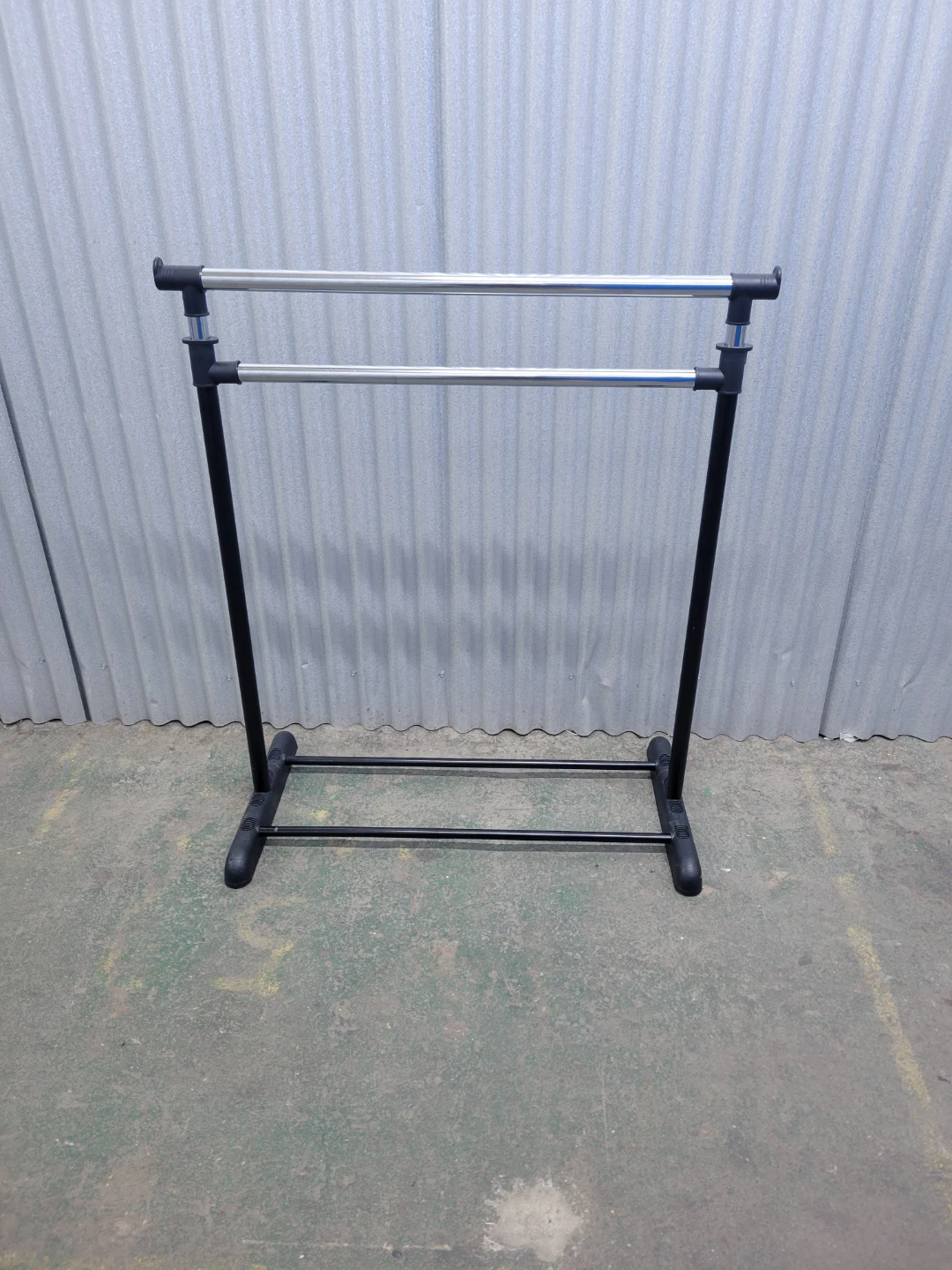 Adjustable Rolling Garment Rack - photo 2