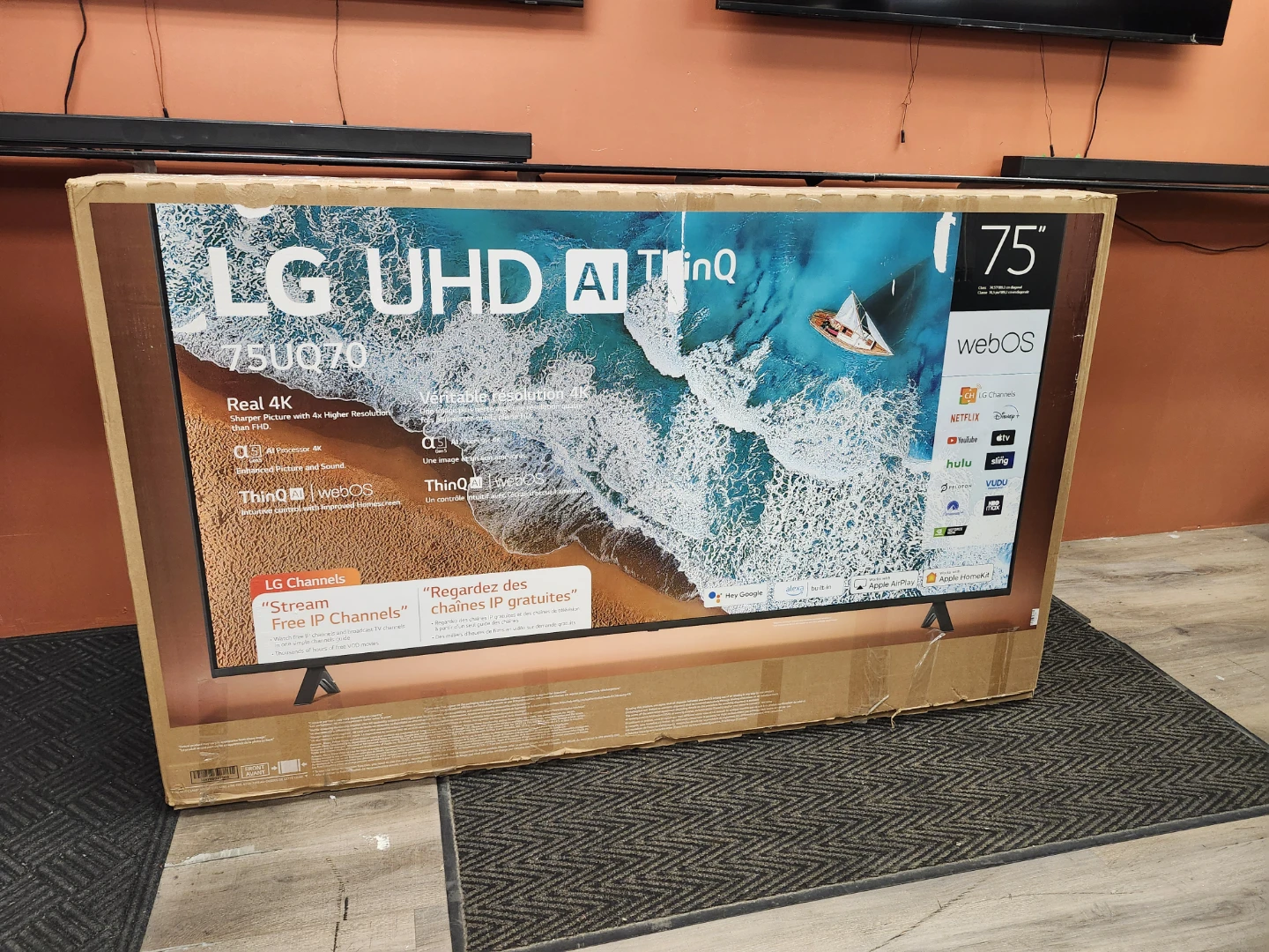 LG 75-inch 4K UHD AI ThinQ Smart TV - photo 3