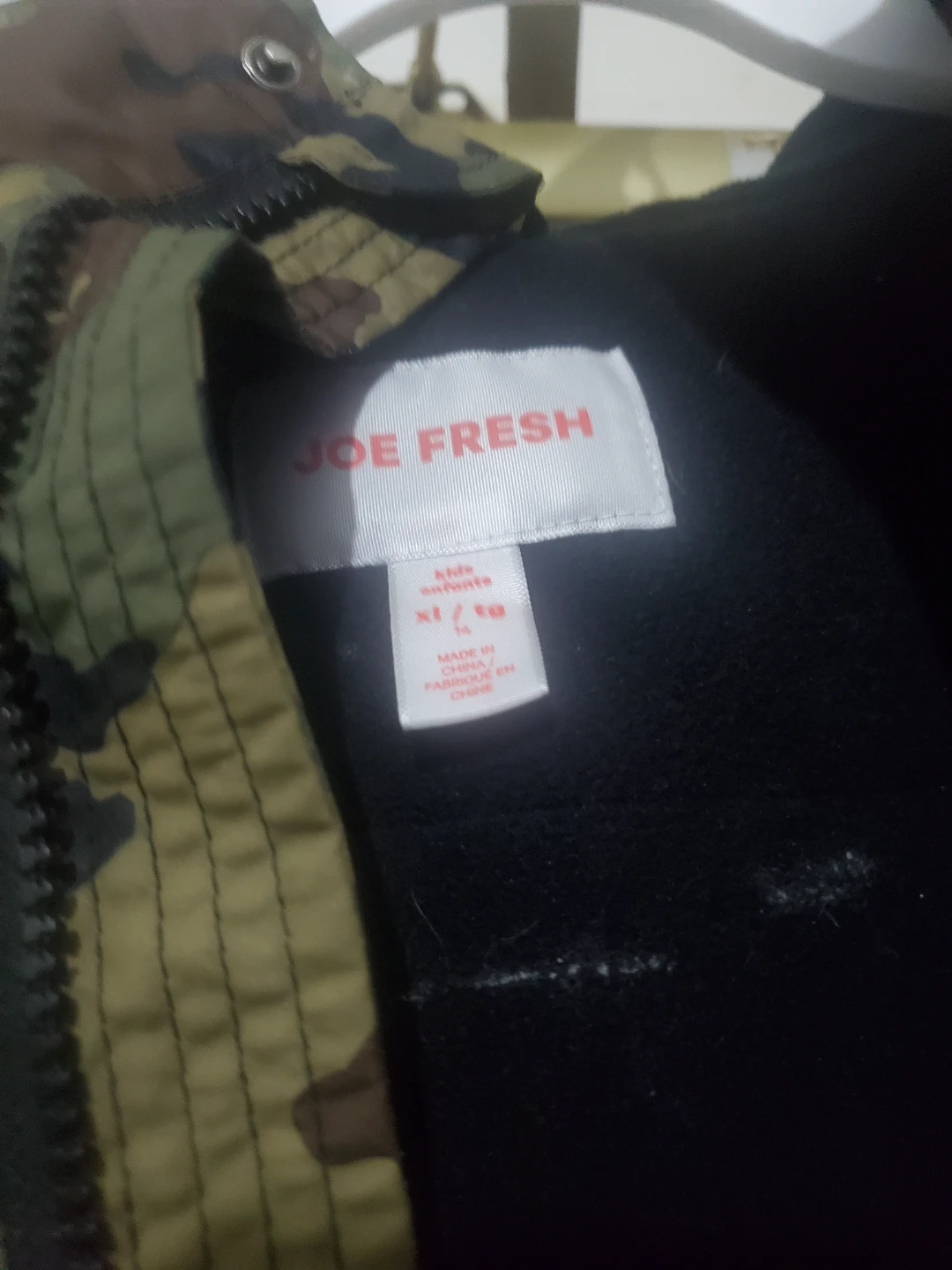 Joe Fresh Camo Jacket Kids XL - photo 2