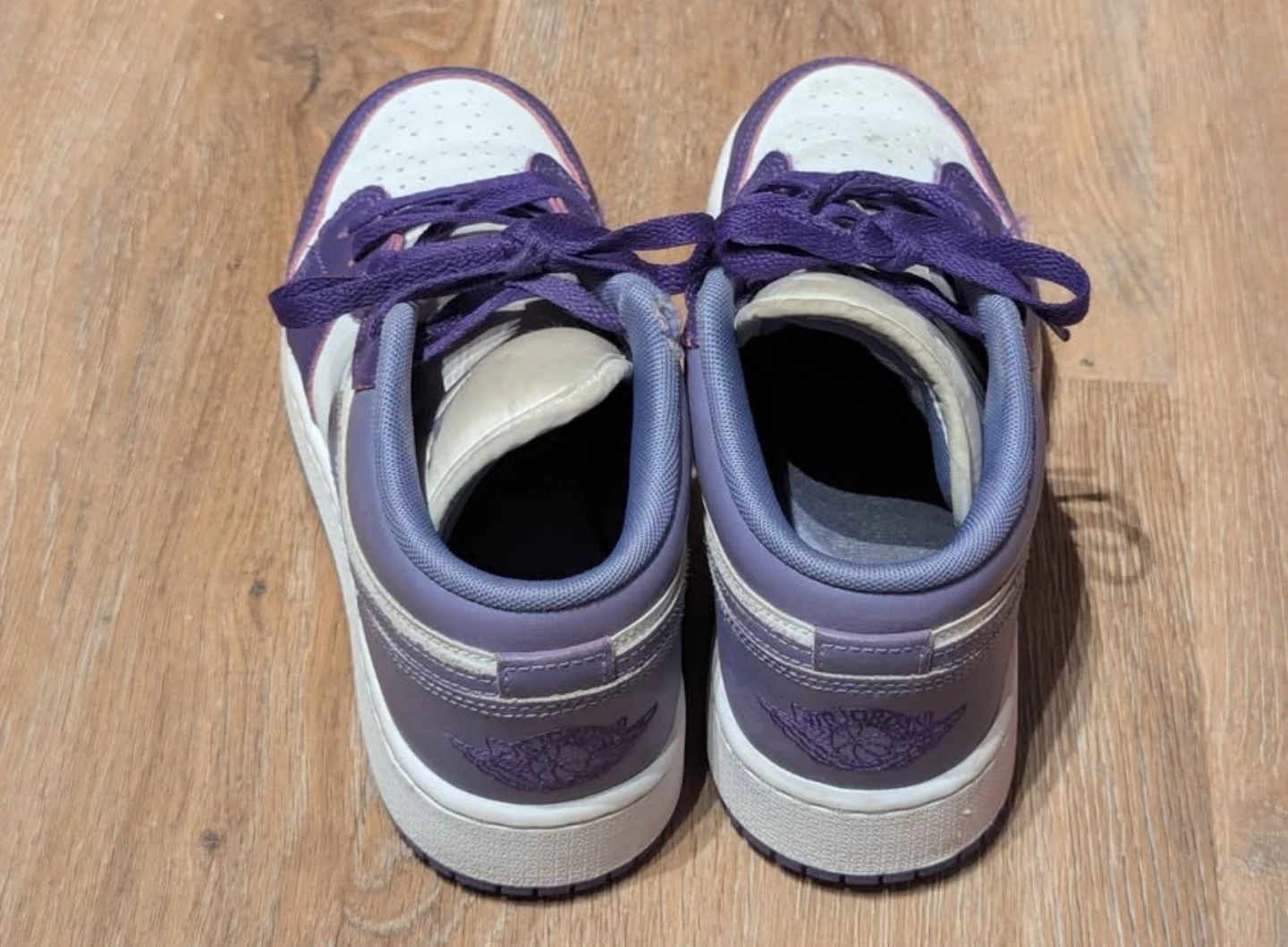 Air Jordan 1 Low (GS) 'Court Purple' - photo 4