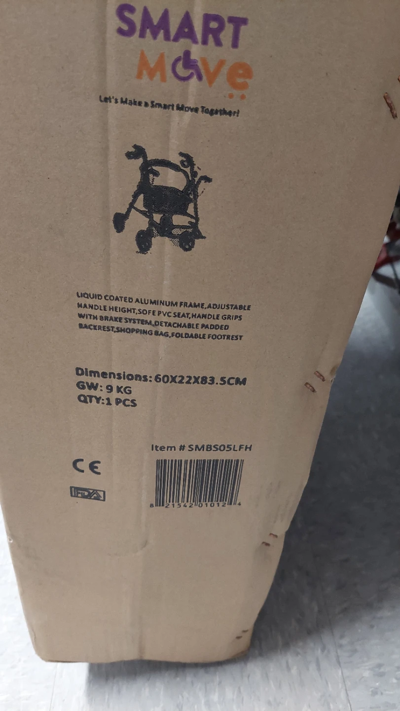 Smart Move Falcon Dual Comfort Rollator Walker - photo 3