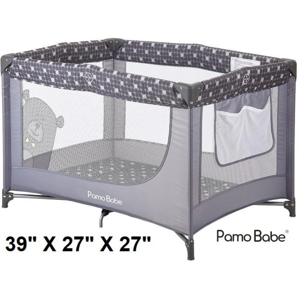 Pamo Babe Portable Crib Baby Playpen