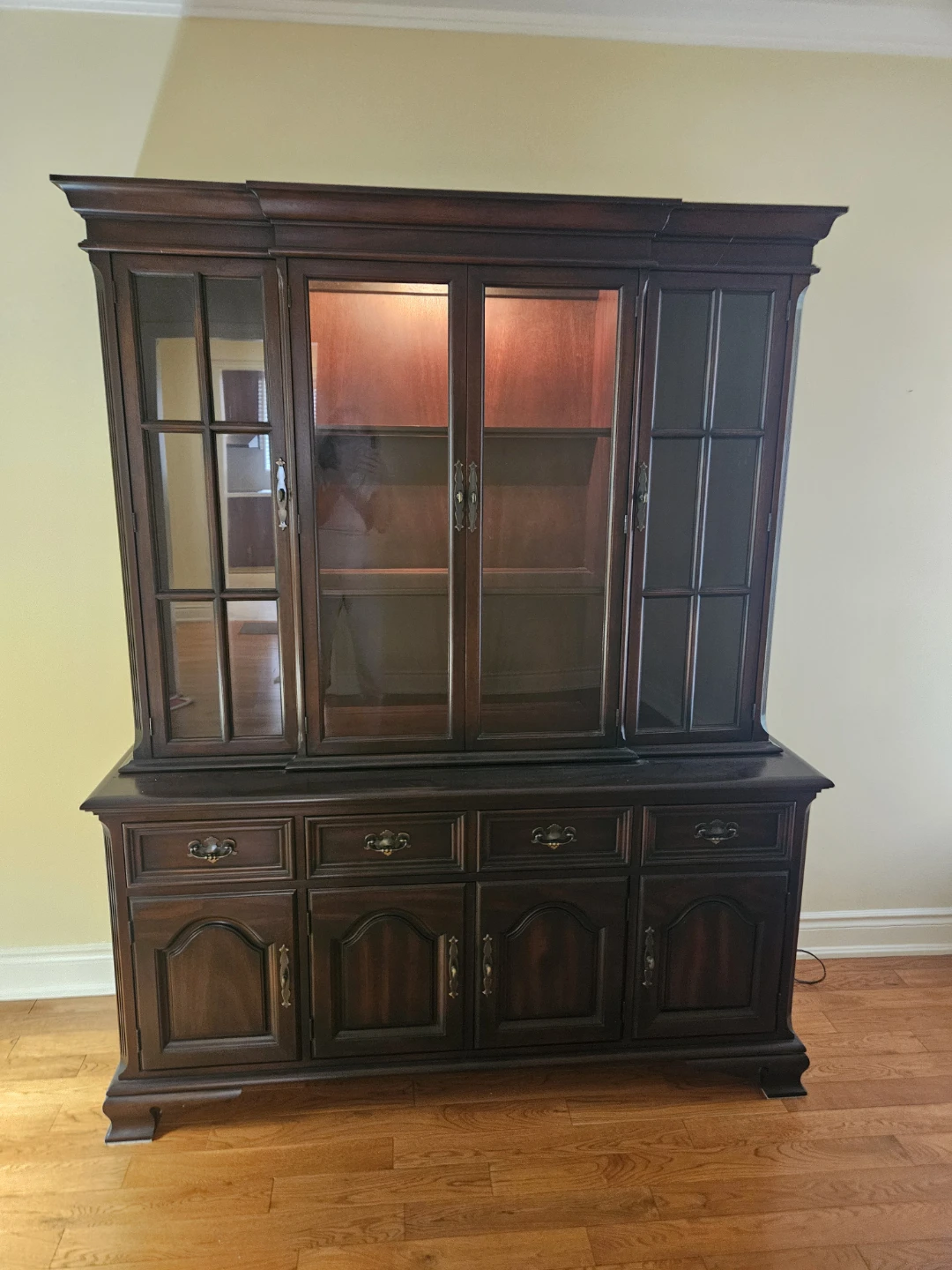 Gibbard Solid Mahogany China Cabinet