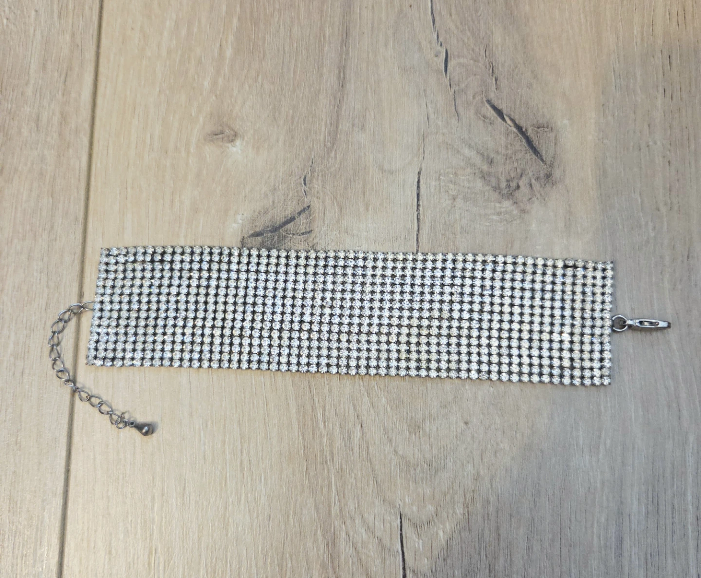 Sparkling Rhinestone Wedding Bridal Bracelet - photo 3