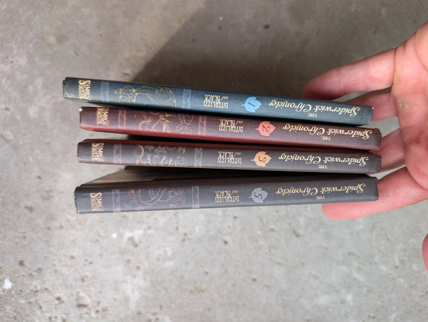 The Spiderwick Chronicles Books 1, 2, 3, and 5