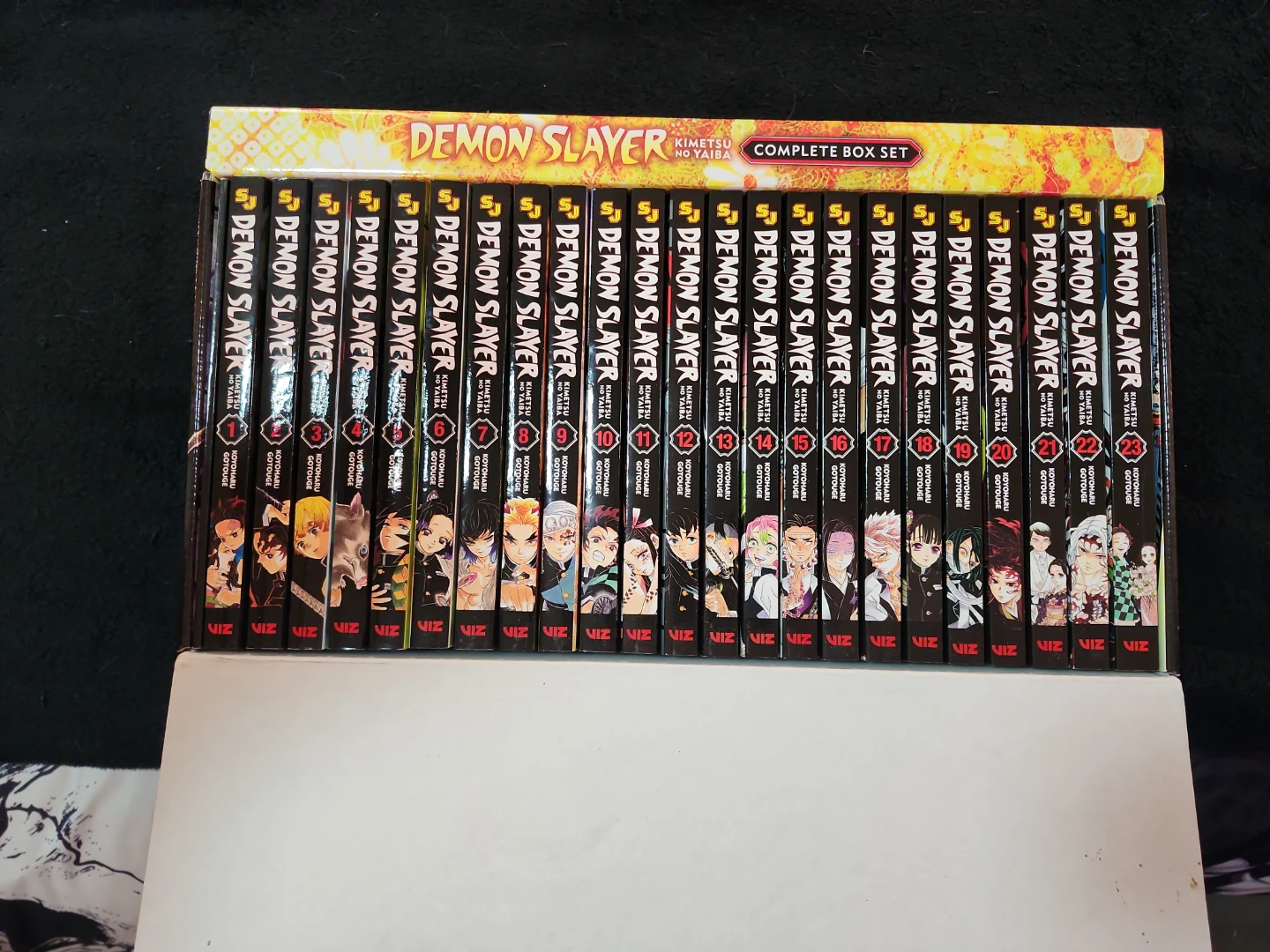 Demon Slayer: Kimetsu no Yaiba Complete Box Set (Volumes 1-23)
