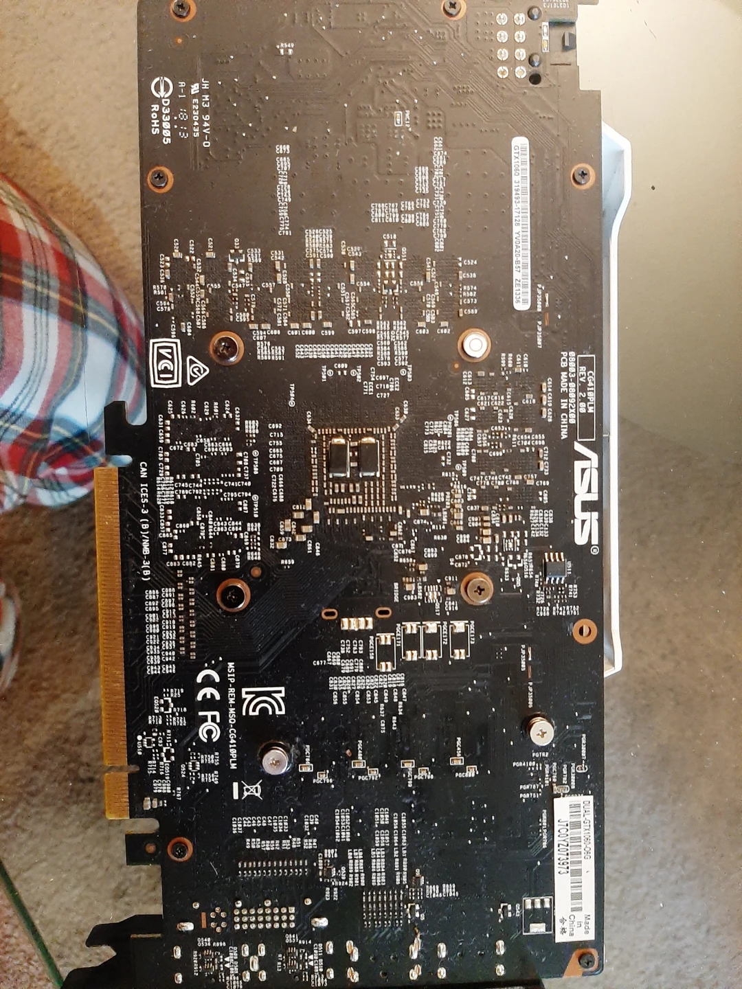 ASUS Dual GTX 1060 6GB Graphics Card - photo 2
