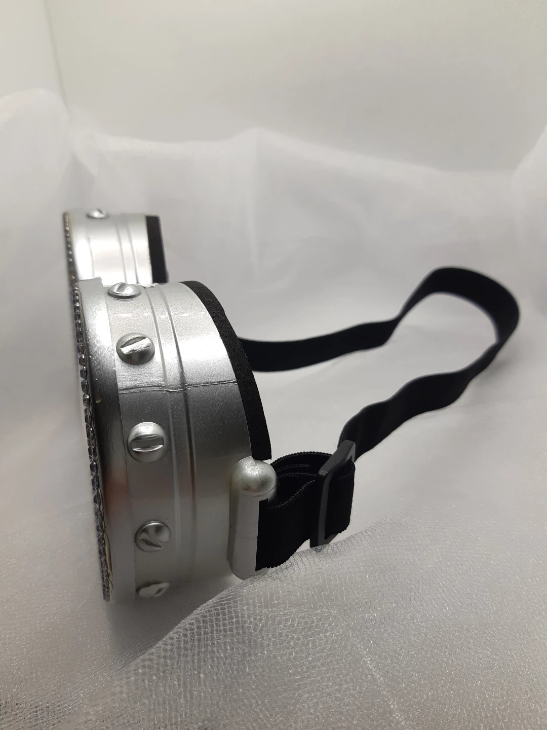 Adult Rhinestone Minion Goggles Halloween Accessory - photo 4