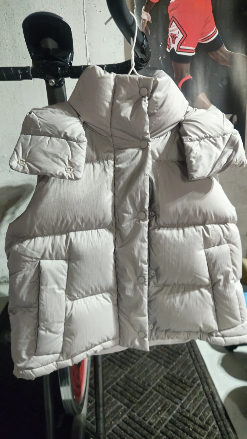 Lululemon Down Puffer Vest Light Grey