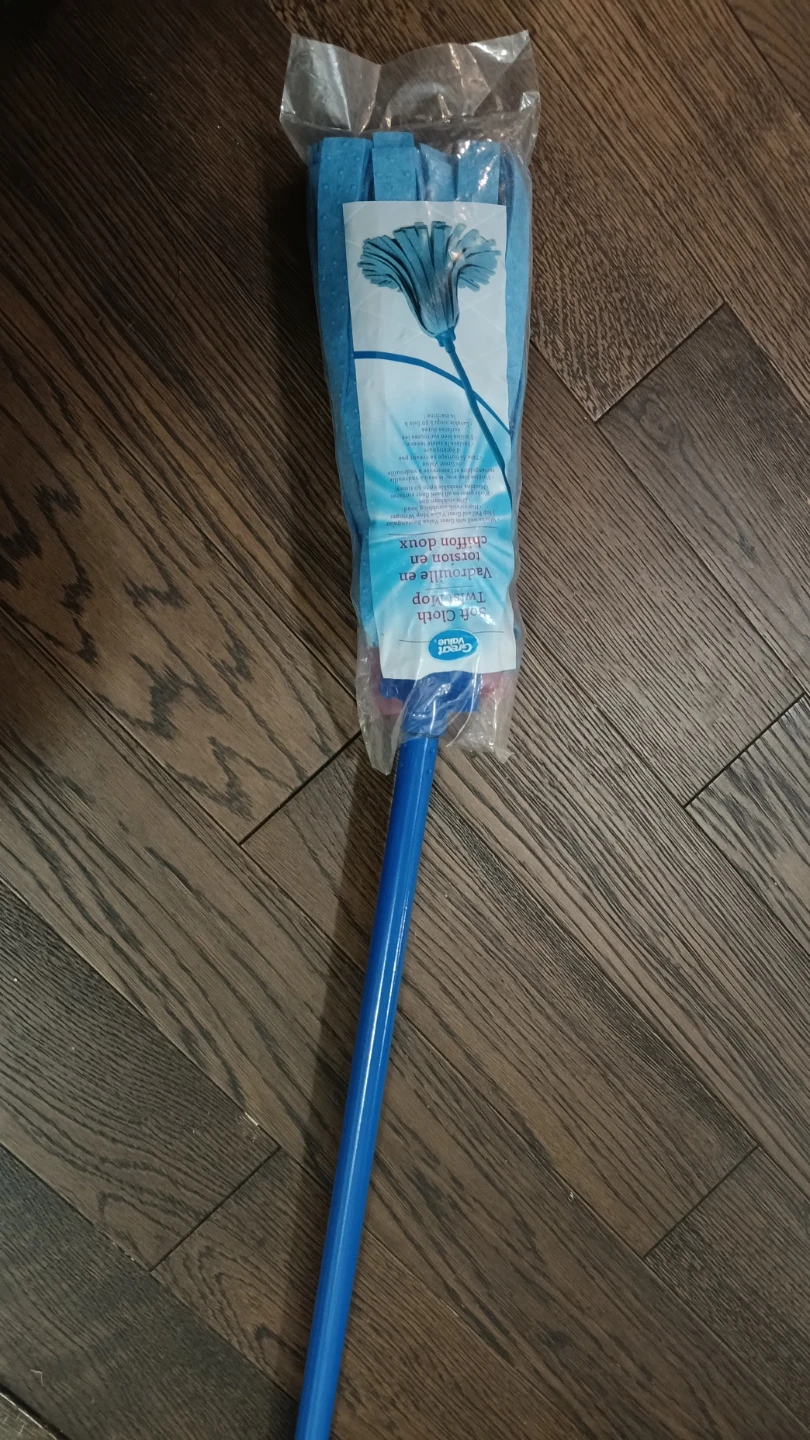 Great Value Soft Cloth Twist Mop